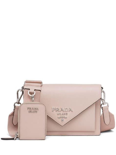 prada mini envelope shoulder bag|Prada black and red bag.